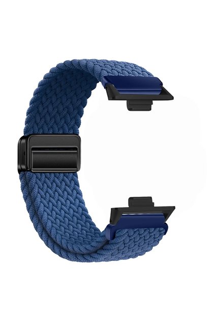 For Redmi watch 6 Blue-B Magnetic Braided Nylon Loop Band for Xiaomi Redmi Watch 6 5 4 Strap Adjusta