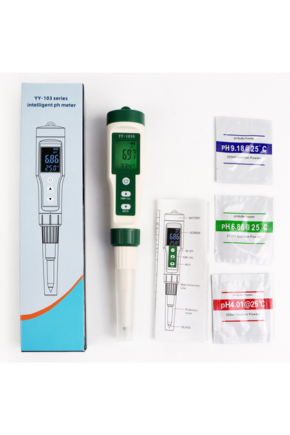 YY-1030 Food PH Tester Dough Alkalimeter PH Meter 0.00-14.00 For Soil Cosmetic Food Cheese Meat Frui