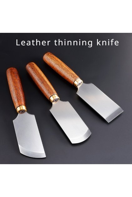 straight edge Leather Cutting Tools Straight Edge Beveled Edge Rounded Edge, Comfortable Grip Durabl