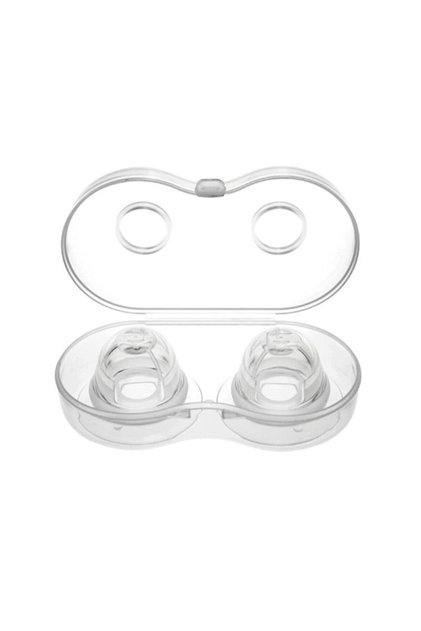 1 Pair Silicone Nipple Corrector Painless Nipple Sucker Puller Aspirator for Correction Flat Inverte
