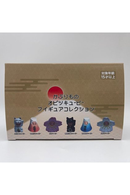Whole box 6 pcs Spot-Changing Chibi Doll Blind Box Lucky Cat Mount Fuji Cherry Blossom Mini Doll Fig