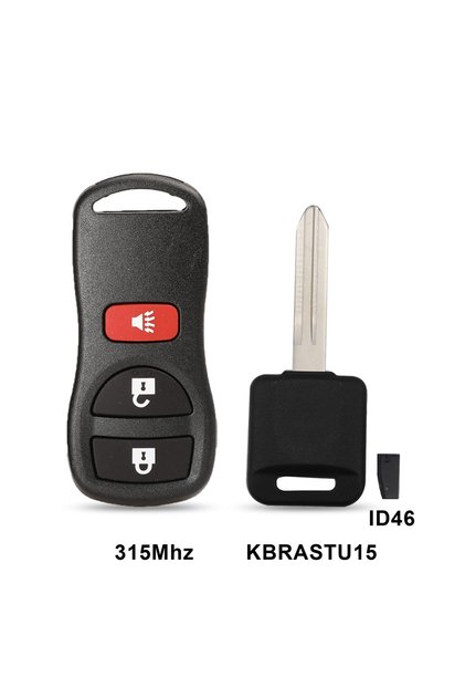 3B keyless chip key 315Mhz 3/4 Buttons Car Keyless Entry Remote Key For Infiniti/Nissan Frontier Mur