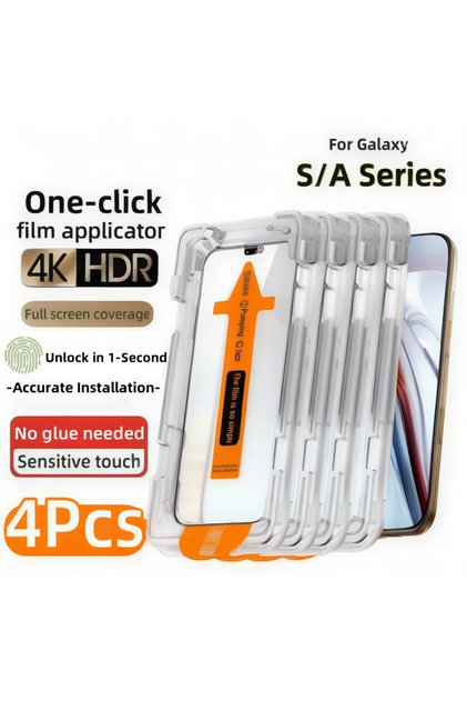 High Definition 4PCS For Galaxy S22 4Pcs Tempered Glass For Samsung S25 S24 Ultra S23 S22 S21 Plus A
