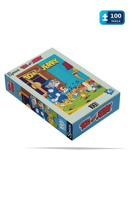 Tom And Jerry 100 Parça Puzzle