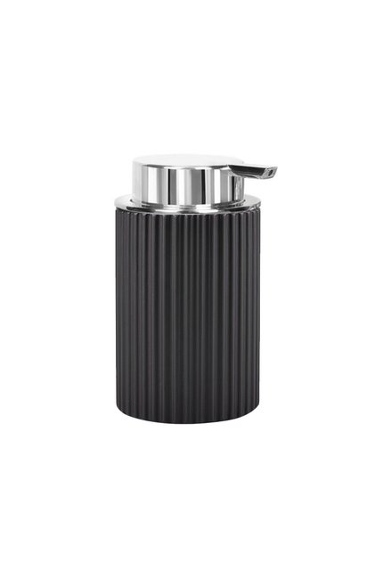 black with silver Hand Foaming Dispenser Bottle Durable Plastic Container for Foaming Facial Cleanse