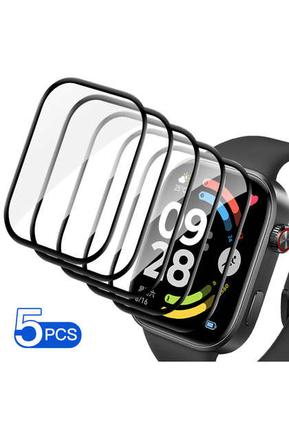 for Redmi Watch 6 5PCS Screen Protector Film for Redmi Watch 6 - HD Clear Anti-Scratch Protective F