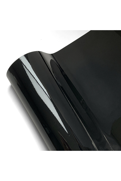 10x150cm Black Glossy Black Vinyl Car Stickers Wrap Shiny Foil Self Adhesive Film Bubble Free Vehicl