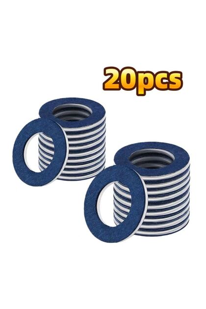20pcs Oil Drain Plug Gaskets Seal Washer Oil Pan Ring Oil Drain Plug Gaskets for Toyota Camry Coroll
