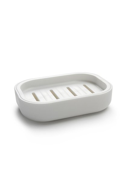 white Double Layer Square Soap Dish with Cover Plastic Drain Soap Box Household Bathroom Travel Simp
