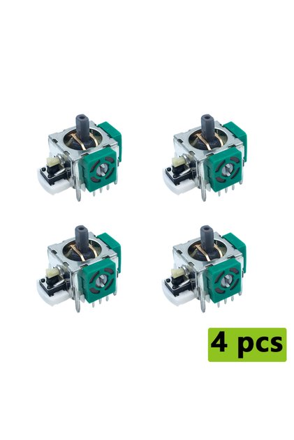 4 pcs Original ALPS 3D Joystick for PS2/PS3/XBox 360 Gamepads, Replacement PS2 PS3 XBox360 Controlle