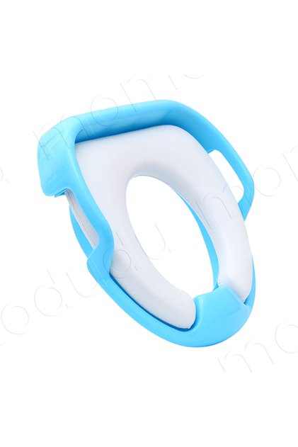 blue Baby Potty Seat, Baby Soft Toilet Seat, Portable Baby Toilet Auxiliary