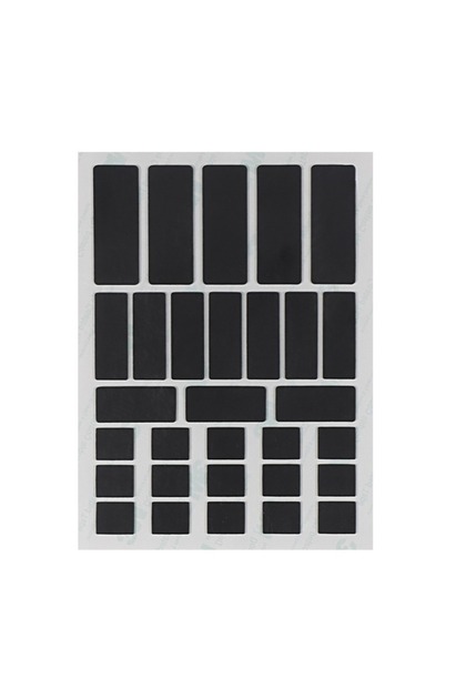A1 1Set DIY Anti-Slip Wear-Resistant Universal Style Mouse and Keyboard Sticker Sweat-Proof Mouse Gr