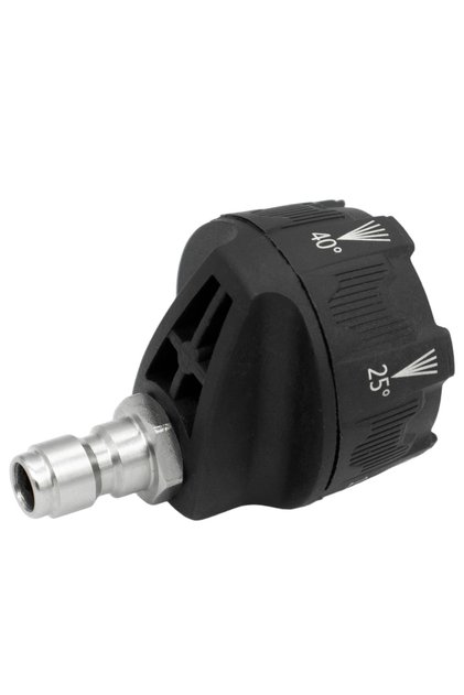 black High Pressure Car Wash Nozzle 6 in 1 Multifunctional 14 Inch Design Suitable for 1/4 Inch Pres
