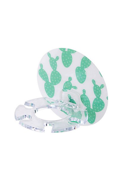 cactus 1PC Home Creative Bathroom Punch Free Fun Toothbrush Holder Storage Wall Hanging Multi-Functi