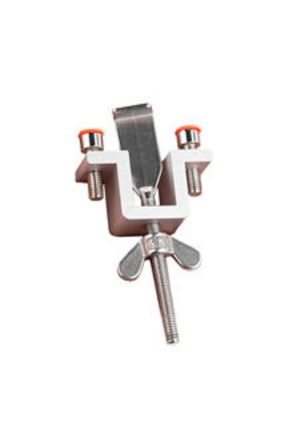 silver 1Pc Portable Door Lock With Double Nut Adjustment Body Hotel Travel Self Defense Door Lock An