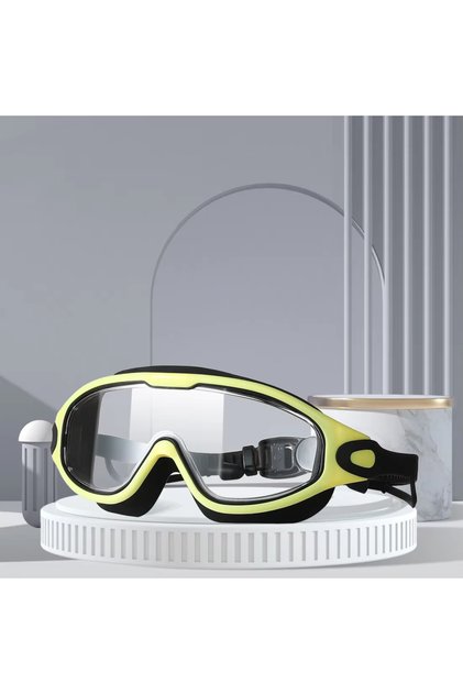 others Yellow Swimming Goggles For Adult Men And Women High-Definition Waterproof And Anti Fog Elect