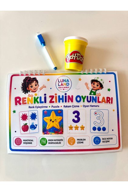 Renkli Zihin Oyunları / Premium Seyahat Kiti