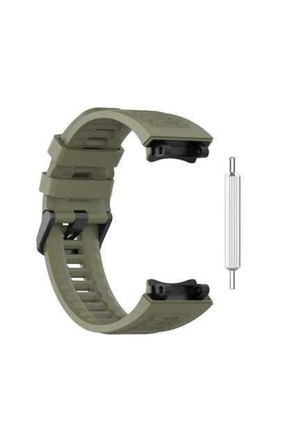 For Amazfit T-Rex 2 green Silicone Black Band Strap For AMAZFIT T-Rex 2 Replacement Man Adjustable S