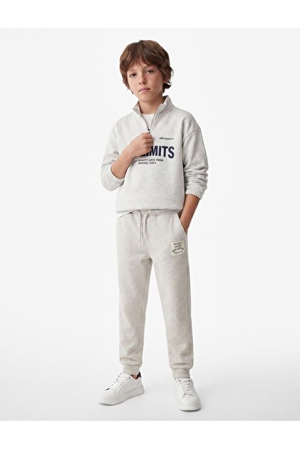 Jogger School Sweatpants with Pockets and Elastic Waist