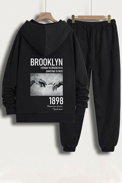 Unisex 1898 Brooklyn Printed Tracksuit Set