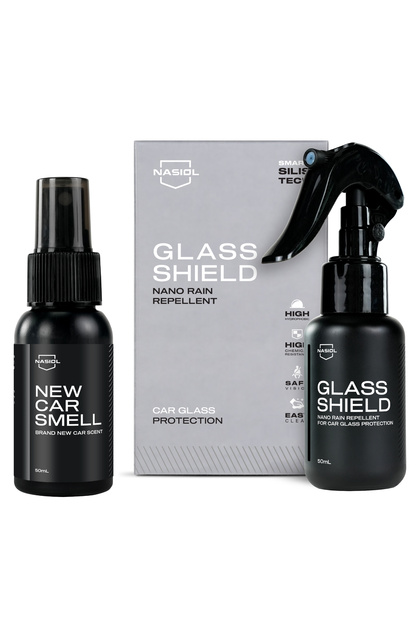 No.5 Shield Nano Gel 2本セット200g Nasiol Glasshield Nano Yağmur Kaydırıcı-Cam Yüzey Seramik Kaplama
