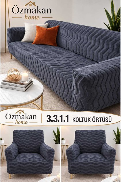 Wellsoft Sofa Cover, Sofa Cover Set 3.3.1.1 Set