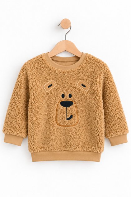Unisex Plush Kids Swetshirt