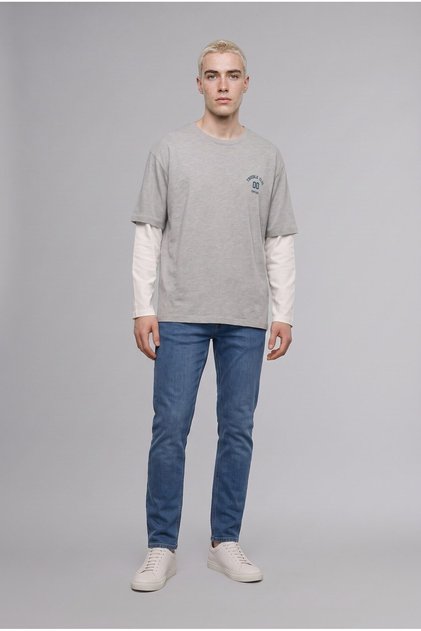 Sergio Regular Fit Normal Waist Pipe Leg Jean Trousers H5829Ax26Au
