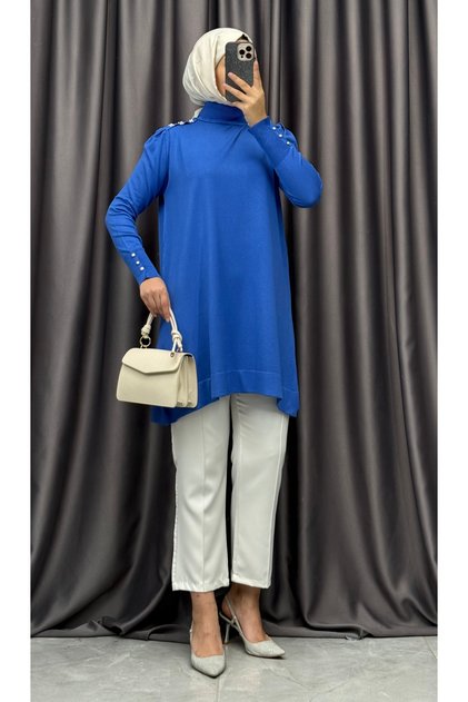 Pearl Venetian Tunic