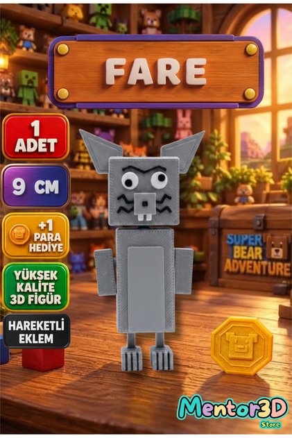 Super Bear Adventure Fare Süper Ayı Oyuncak