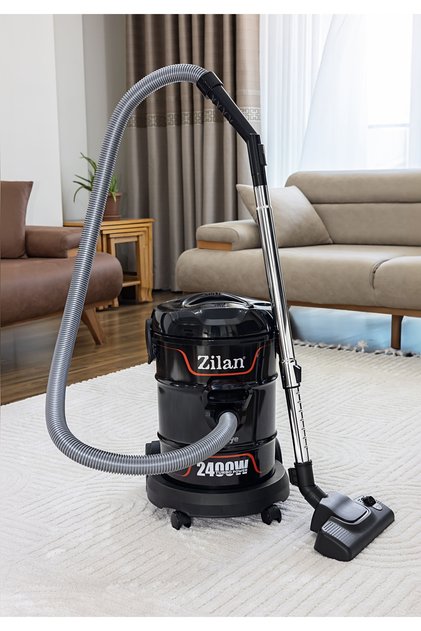 Прахосмукачка ZLN2006, Мощност 2400W, Всмукателна мощност 200W, Функция за издухване, Капацитет 21L