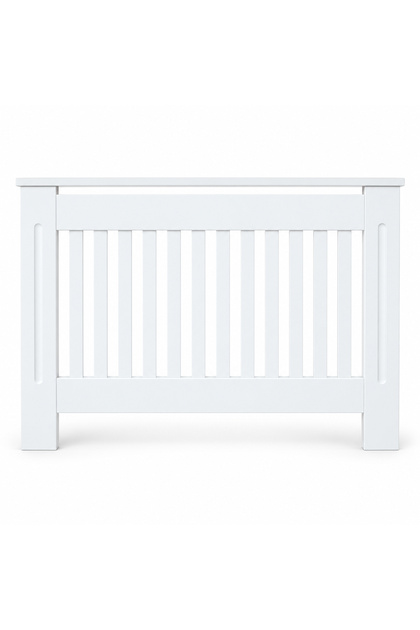 Masca pentru Calorifer MAPROFI, PREMIUM M 122x82x21.5 cm, MDF Vopsit de 21 mm, Friendly pentru Casa Birou, Calitate Superioara, Alb lucios