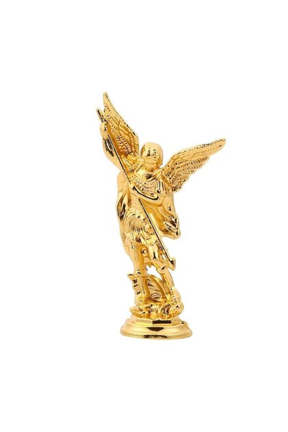 golden Home And Office Decoration Michael Ornaments, Retro Metal Craftsmanship Ornaments Ornaments