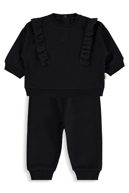 Plain Basic 6-18 Months Set - Black