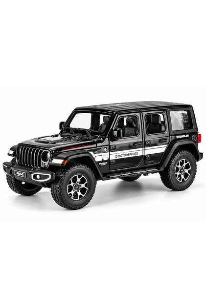 Jeep Wrangler Rubicon Car Model – 1:22 Scale