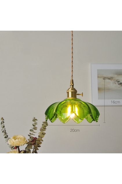 green Wholesale vintage old Shanghai Republic of China nostalgic rural style lighting fixtures for r