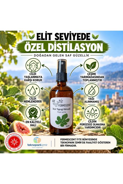 Fig Leaf Juice Hydrosol Purifying Tonic for Acne-Prone Skin 100 ml