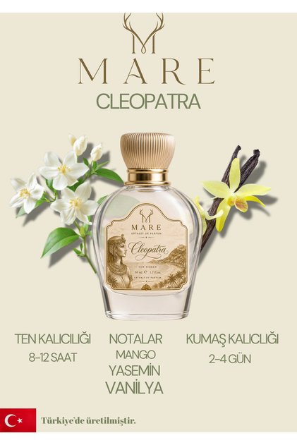 Cleopatra Kadın Parfümü - Extrait De ParFüm 50 ML