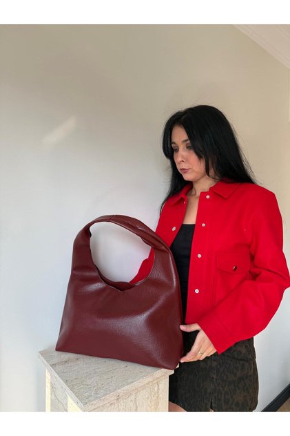 Kadın Rabi Model Suni Deri El & Omuz Çantası