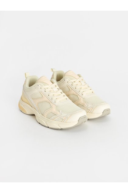 Alita City Triwex Ecru Girls' Sneaker with a Difference