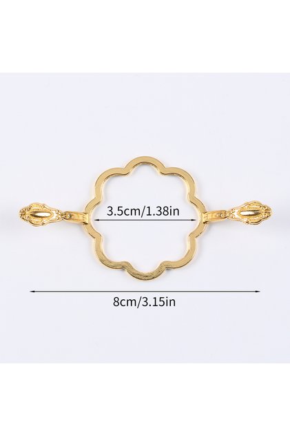 Flower C Metal Wax Seal Mold for 1 Inch Wax Seal Stamp for Wedding Invitations Cards Gift Wrapping D
