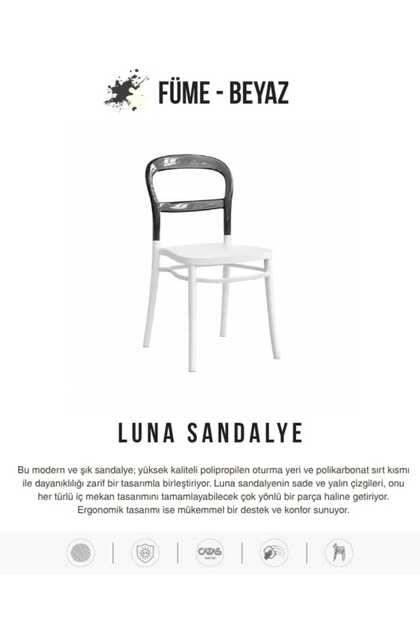 LUNA LÜX CAFE & RESTAURANT SANDALYESİ