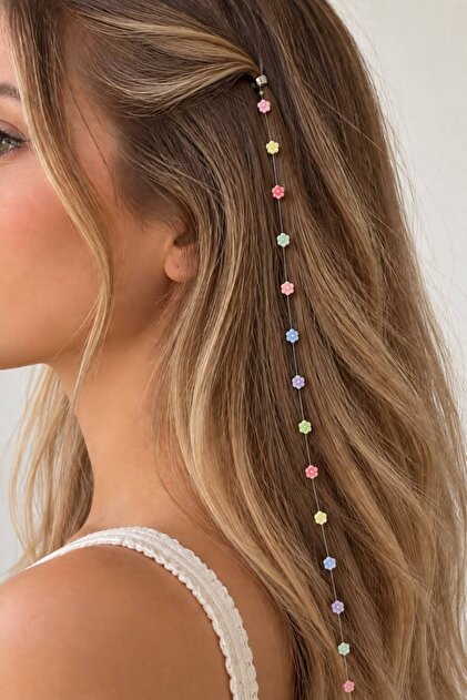 1 Piece Mini Colorful Daisy Hair Ornament Hair Accessory
