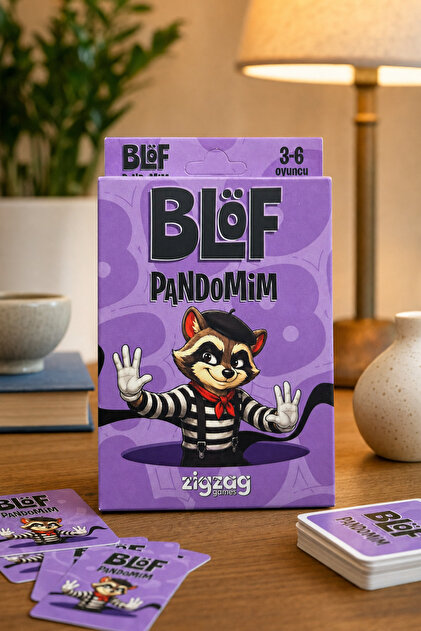Blöf Pantomime Box Game Fun Card Game for Family and Friends