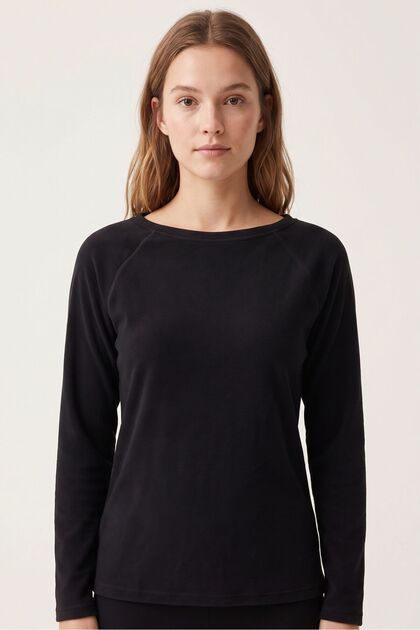 Women's Black Temal Top