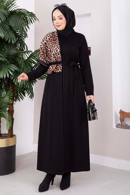 Belted Dress Black