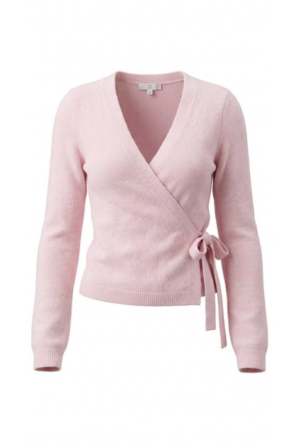 Wool Knitted Double-Breasted Cardigan