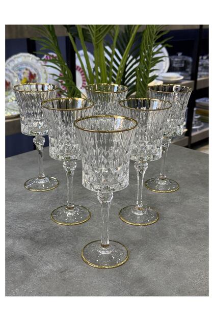 D'Argues Lady Paris Crystal 6-Piece Goblet
