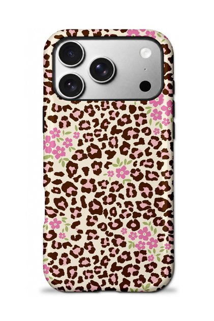 Compatible with iPhone 17 Pro Max / 18 Pro Max - Pink Spots, Dual Layer Cover, Glossy Surface Protective Case