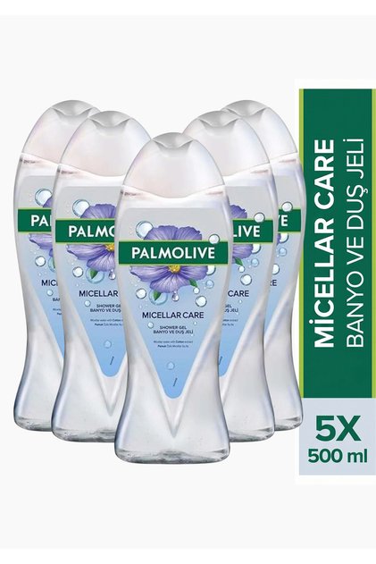 MICELLAR CARE KETEN TOHUMU ÖZLÜ 500ML DUŞ JELİ (5 ADET)
